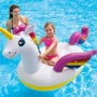 Надувний пліт для катання Intex 57561 Єдиноріг, 198 х 140 х 97 см  фото 4