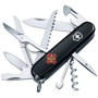 Мультитул Victorinox Huntsman Army 91мм/15 функций/черный /Эмблема СВ ВСУ (1.3713.3_W0020u)