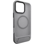 Чехол для iPhone Switcheasy EasyStand M Stand Guard Protective Case Titanium (SPH67P267TT24) for iPhone 16 Pro Max: Материалы поликарбонат и полиуретан