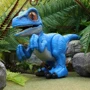 Интерактивная игрушка Dinos Unleashed Walking & Talking Велоцираптор, синий (31125): Тип животное