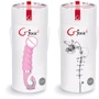 Анатомический вибромассажер Gjack2 - Gvibe (Англия), розовый