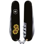Мультитул Victorinox Spartan Ukraine 91мм/12 функцій/чорний /Соняшники (1.3603.3_T1340u): Тип мини-мультитул