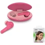 Наушники Belkin Soundform Nano True Wireless Pink (PAC003BTPK): Сопротивление наушников (Ом) 16