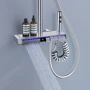 Душевая система Lefton Thermostatic Shower System with 5 Water Modes and Temperature Display Screen-SST2206 Chrome фото 10