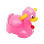 Детский музыкальный горшок Ok Baby Quack с ручками малиновый (37076630)