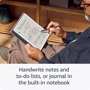 Электронная книга Amazon Kindle Scribe 2024 32Gb Tungsten with Premium Pen: Текстовые форматы Kindle Format 8 (AZW3), Kindle (AZW), TXT, PDF, unprotected MOBI, PRC natively; PDF, DOCX, DOC, HTML, EPUB, TXT, RTF