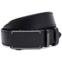 Чоловічий ремінь Borsa Leather чорний (115v1genav30-black)