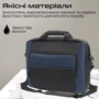Сумка для ноутбука Promate 15.6" Limber-MB Black (limber-mb.black): Місткість ноутбук, блок питания, аксессуары