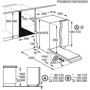 Встраиваемая посудомоечная машина Electrolux EES42210L: Размеры (ВхШхГ) 81.8x45x55 см