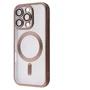 Чехол для iPhone TPU Case Metal Matte Case with Magnetic Ring Desert Titanium for iPhone 16 Pro Max
