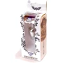 Анальная пробка с кристаллом BOSS of TOYS Boss Series - Jewellery Silver Heart PLUG Purple S, BS6400052