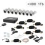 Комплект відеоспостереження Tecsar AHD 8OUT + HDD 1TB