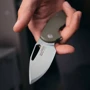 Нож SOG x Mikkel Collaboration Stout Green/Silver (SOG 14-03-01-57): Длина клинка, см 6.65