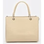 Жіноча сумка тоут Ricco Grande бежева (1l797rep-beige): Фактура Тиснення, матова