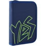 Пенал твердый одинарный с двумя клапанами YES HP-04 green" (532552)
