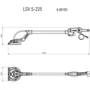 Шлифовальная машина по штукатурке Metabo LSV 5-225 (600103000): Макс. диаметр диска 225 мм