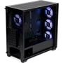 Корпус QUBE CORNET ARGB Black (CORNET_FMNU3): Форм-фактор материнской платы ATX / E-ATX / Micro-ATX / Mini-ITX