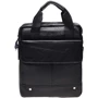 Мужская сумка планшет Borsa Leather черная (K18859-black)