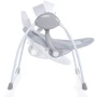Кресло-качалка Chicco Relax & Play Cool Grey: Дополнительные удобства блок с музыкой, регулируемая спинка, съемная обивка, дуга с игрушками, контроль скорости движения, з