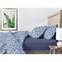 Підковдра дитяча Cosas Flowers white blue 110х140 (4822052080788): Розмір для кроваток 120x80см