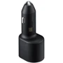 Зарядное устройство Samsung Car Charger USB+USB-C Super Fast 45W+15W Black with USB-C Cable (EP-L5300XBEGRU): Количество USB-портов 2