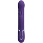 Вибратор с ротацией и толчками LYBAILE Pretty Love Coale Dark Purple (BW-500013-2)