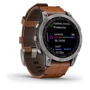 Смарт-часы Garmin Fenix 7 Sapphire Solar Titanium with Chestnut Leather Band (010-02540-31): Тип гаджета Взрослые смарт часы