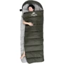 Спальный мешок Naturehike U350 NH20MSD07 1°C левый зеленый: Длина 190 + 30 см