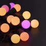 Smart LED Гирлянда Twinkly Festoon RGB 20, G45, Gen II, IP44, 10м, кабель черный: Длина, м 10