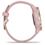 Смарт-годинник Garmin Vivomove 3s Light Gold Stainless Steel Bezel w. Dust Rose and Silicone B. (010-02238-01): Сенсорний екран є