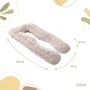 Подушка IDEIA U-shape П-подібна з наволочкою на блискавці 140х75х20 см (4820227286539): Тип Ортопедическая подушка