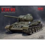 Советский средний танк Т-34-85, 2 МВ Т-34-85, WWII Soviet Medium Tank (ICM35367)