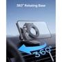 Тримач Baseus Car Holder Magnetic C02 Mega Black (C40169002113-00) для Apple iPhone 16 I 15 I 14 I 13 I 12 series фото 11