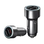 Зарядное устройство Xiaomi 70Mai USB Car Charger 2xUSB 2.4A Black (MidriveCC02): Количество USB-портов 2
