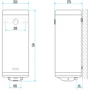 Бойлер Aquahot Slim 30 л, сухий ТЕН 1,2 кВт (142604180105011): Потужність, кВт 1.2