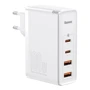 Зарядное устройство Baseus Wall Charger GaN2 2xUSB-C+2хUSB 100W White with USB-C Cable (CCGAN2P-L02)