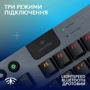 Клавіатура Logitech G915 TKL X TACTILE Black (920-012757): Додатково украинская раскладка, подсветка клавиш