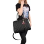 Жіноча сумка тоут Guess Melise Girlfriend Carryall чорна (HWVG7667230-BLA): Тип ручки Зі знімним ременем, Плечовий ремінь, Довга ручка, З двома ручками