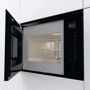 Вбудовувана мікрохвильова піч Gorenje BMI251SG3BG: Внутрішній об'єм 25 л