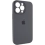 Чехол для iPhone Mobile Case Silicone Case Full Camera Protective Dark Gray for iPhone 15 Pro Max: Цвет серый