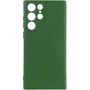 Чохол для телефона Lakshmi Case Silicone Cover Full Camera Dark Green для Samsung S928 Galaxy S24 Ultra