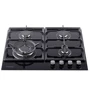 Варочная поверхность газовая Pyramida PFG 647 Black Luxe