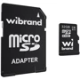 Карта памяти Wibrand 32Gb microSDHC Сlass 10 UHS-I U1 + adapter (WICDHU1/32GB-A)