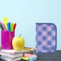 Пенал Kite 622H Purple Chequer с наполнением (K24-622H-3): Пол Для девочек