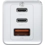 Зарядний пристрій Baseus Wall Charger GaN2 2xUSB-C+USB 65W White with USB-C Cable (CCGAN2P-B02): Кабель в комплекті USB-C