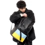 Чоловічий рюкзак Sambag RollTop LTH чорний із прапором України (24238611m): Застібка Молния