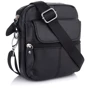 Чоловіча сумка через плече Buffalo Bags чорна (SHIM8628A-black)