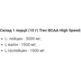 Аминокислота для спорта Trec Nutrition BCAA High Speed 10 g / 1 serving / cherry-grapefruit: Вкус Грейпфрут, Вишня