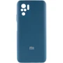 Чохол для телефона Mobile Case Silicone Cover Shield Camera Cosmos Blue для Xiaomi Redmi Note 10 / Note 10s