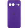 Чехол для телефонов Lakshmi Premium Silicone Case with Logo Full Camera Amethyst for Google Pixel 7